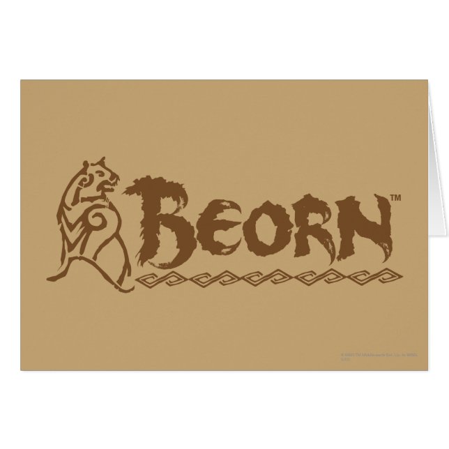 BEORN™ Bärenname (Vorderseite (Horizontal))