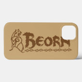 BEORN™ Bärenname Case-Mate iPhone Hülle (Rückseite (Horizontal))