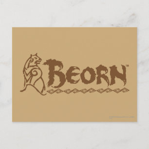 BEORN™ Bärenname Postkarte