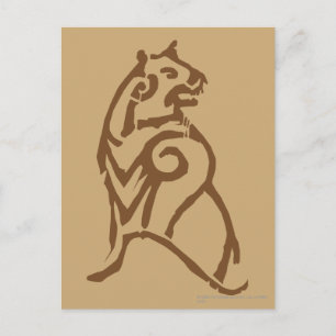 BEORN™ Bärensymbol Postkarte