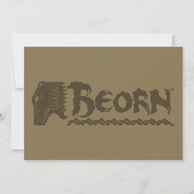 BEORN™ Beatenkopf Name (Vorderseite)