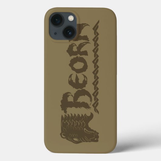 BEORN™ Beatenkopf Name Case-Mate iPhone Hülle (Rückseite)