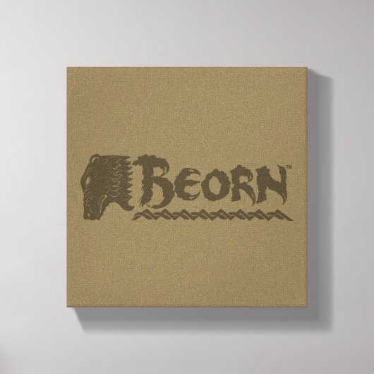 BEORN™ Beatenkopf Name Leinwanddruck (Vorderseite)