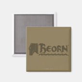 BEORN™ Beatenkopf Name Magnet (Vorderseite/Rückseite)