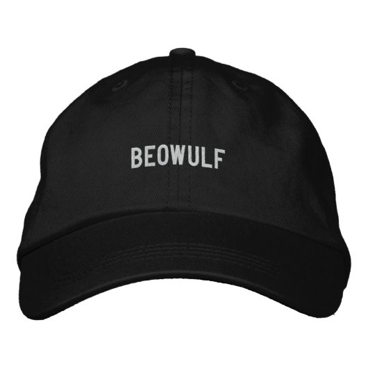 Beowulf Bestickte Kappe (Vorderseite)
