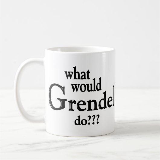 Beowulf/Grendel Kaffeetasse (Links)