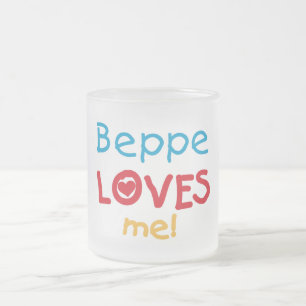 Beppe Lieben Me T - Shirt und Geschenke Mattglastasse