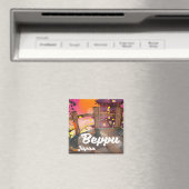 Beppu Japanisches Reiseplakat Magnet (In Situ (Geschirrspüler))