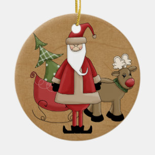 Bequem am Nordpol, Keepake-Ornament Keramikornament