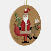 Bequem am Nordpol, Keepake-Ornament Keramikornament (Rechts)