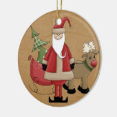 Bequem am Nordpol, Keepake-Ornament Keramikornament (Links)