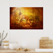 Bequem für meine Leute Poster (Küche)