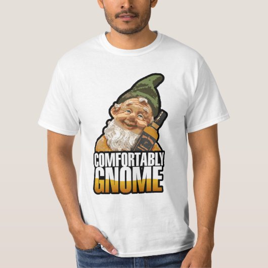 Bequem Gnome-T - Shirt (Vorderseite)