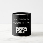 Bequem unbequem zweifarbige tasse (Mittel)