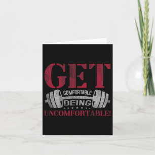 Bequem zu sein, unangenehme Gym Fitness Bo Karte