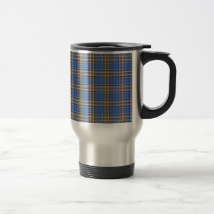 Bequeme karierte Reise-Tasse Reisebecher
