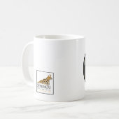 Bequeme Savanne-Katzen-Tasse Kaffeetasse (Vorderseite Links)