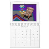Bequeme Sessel-Kalender Kalender (Mär 2027)