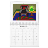 Bequeme Sessel-Kalender Kalender (Feb 2027)