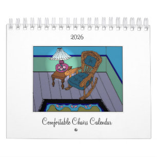 Bequeme Sessel-Kalender Kalender