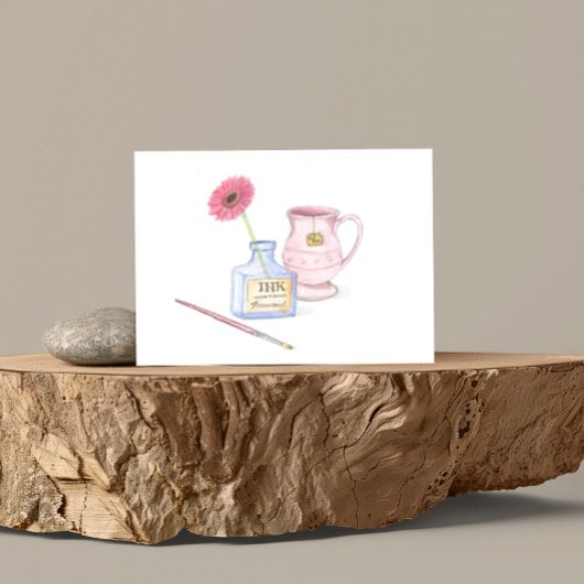 Bequemes Denken bei Ihnen Alltagskarte Karte