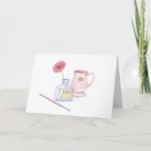 Bequemes Denken bei Ihnen Alltagskarte Karte (Vorderseite)