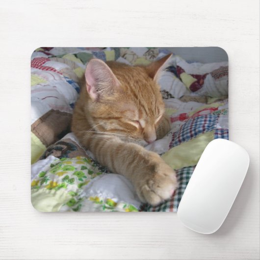 Bequemes Steppdecken-Nickerchen Mousepad (Mit Mouse)