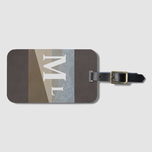 Bequemes, weich geschliffenes Gepäckstück mit Lake Gepäckanhänger (Vorderseite (Horizontal))