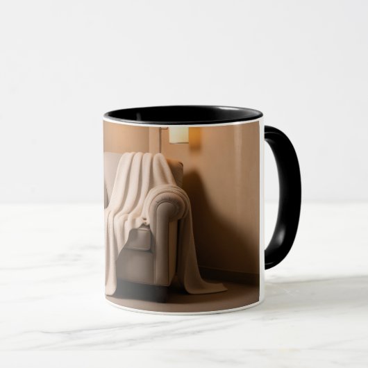 Bequemlichkeit in jedem Cup Tasse (VorderseiteRechts)