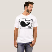 Bequia-Flagge T-Shirt (Vorne ganz)