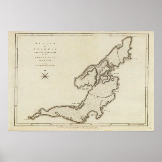 Bequia oder Becouya Poster (Vorne)