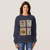 ´Ber Monate Spanische Version Sweatshirt (Vorne ganz)