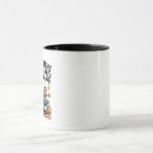 Ber Months machen mir ein glückliches Weihnachtsfe Tasse (Zentrum)