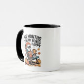 Ber Months machen mir ein glückliches Weihnachtsfe Tasse (Vorderseite Links)