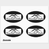 Berachah Valley Oval Sticker (Blatt)