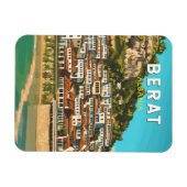 Berat Albanien Reisen Art Vintag Magnet (Horizontal)