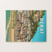 Berat Albanien Reisen Art Vintag Puzzle (Horizontal)