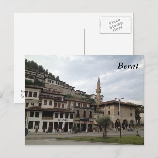 Berat Postkarte (Vorne/Hinten)