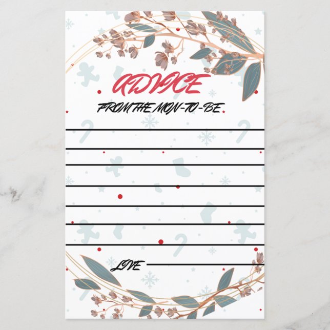 BERATENDE KARTEN VON DER MAMA BIS ZUM (Vorderseite)