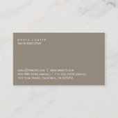 Beratender Professioneller gesetzliches Recht Visitenkarte (Rückseite)