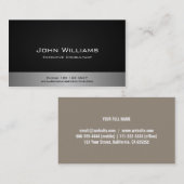 Beratender Professioneller gesetzliches Recht Visitenkarte (Vorne/Hinten)