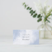 Berater-abstrakte Kunst Visitenkarte (Stehend Vorderseite)