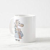 Berater Cartoon Kaffeetasse (Vorderseite Links)