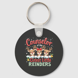 Berater der Niedlichen kleinen Rentiere Weihnachte Schlüsselanhänger
