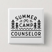 Berater des Sommercamps Button (Vorderseite)
