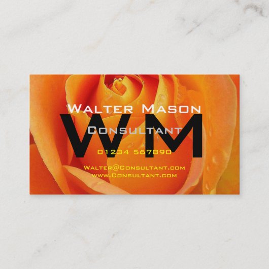 Berater erstellen Sie Ihre eigene einfache generis Visitenkarte (Vorderseite)