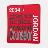 Berater Extraordinaire CUSTOM Keramikornament (Links)