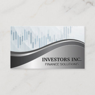 Berater für Investmentfinanzierung   Candlestick G Visitenkarte