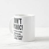 Berater für künstliche Intelligenz Kaffeetasse (Vorderseite Links)