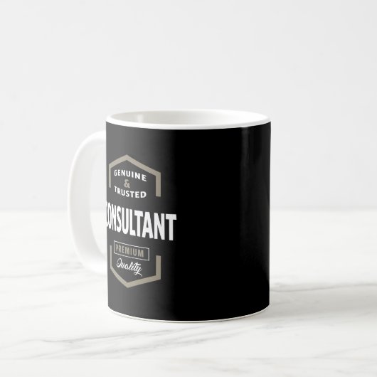 Berater | Geschenkideen Kaffeetasse (Vorderseite Links)